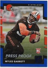 2017 Donruss Press Proof Blue #356 Myles Garrett NM-MT Browns