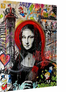 Leinwand Bilder Pop Art Kunst Abstrakt Wandbilder - Hochwertiger Kunstdruck - Bild 1 von 8