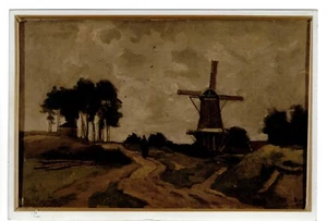 Felix De Boeck Vintage Painting Artwork Original Photo 5x7'' - Picture 1 of 2