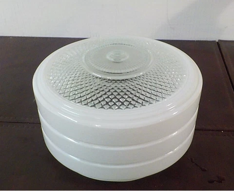 VTG  kitchen ceiling light Shade / Globe-excellent condition. 7.5 FILTER Cover