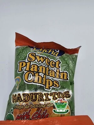 Chips de plátano dulces y picantes Mama Lycha 4 piezas Foto 1 de 2