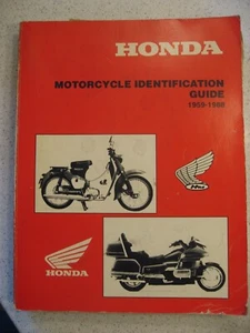 Honda Motorcycle Identification Guide 1959 - 1988 - Picture 1 of 5