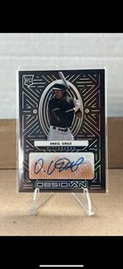2022 Chronicles Obsidian Oneil Cruz #OA-OC Electric Etch Orange /75 FOTL RC Auto