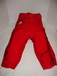 Nuovi pantaloni imbottiti da uomo Climalite Adidas 690PA calcio integrati taglia M rossi - Foto 1 di 17
