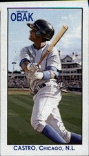 2010 TRISTAR Obak Mini T212 #3B Starlin Castro Slogan VAR 