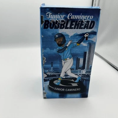 Junior Caminero Tampa Bay Rays Spectrum Bobblehead SGA Baseball MLB - Image 1 of 3