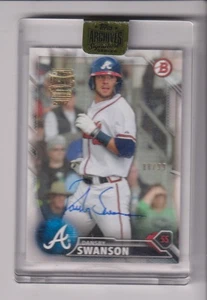 2016 TOPPS ARCHIVES SIGNATURE SERIES #BP80 DANSBY SWANSON 88/99 - Picture 1 of 1