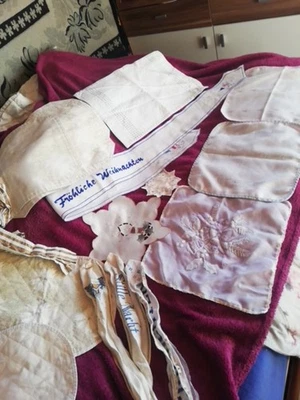 Von Oma: 10 Schöne Deckchen, Platzdeckchen, 4 Bänder, Weihnachten  - Bild 1 von 4