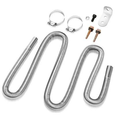 Abgasschlauch Flexrohr Auto Abgasrohr Air Heaters flexibel Standheizung 2M/3M - Bild 1 von 4