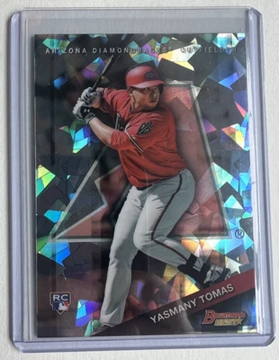 2015 年 Bowman's Best - Yasmany Tomas #46 折射器 (RC),亚利桑那 Diamondbacks — 第 1/2 张图片