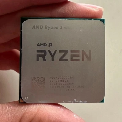 AMD Ryzen 3 4100 R3-4100 3.8 GHz Quad Core 65W Desktop AM4 CPU Processors- - Image 1 of 2