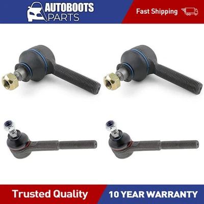 Front Inner Front Outer Steering Tie Rod End for 1987-1989 Mercedes-Benz 260E - Image 1 of 2