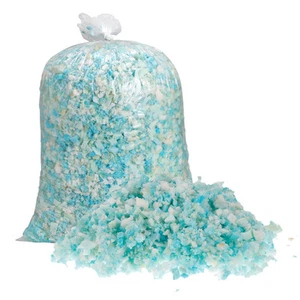 Shredded Memory Foam Filling 15 Pounds Bean Bag Filler Foam Multi Color - Picture 1 of 6