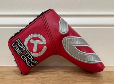 Scotty Cameron Circle T Red Industrial Carbon Rush Blade Putter Headcover NEW - Image 1 of 4