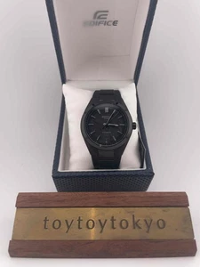 (InStock)CASIO EDIFICE EFK-100XPB-1AJF Forged Carbon Automatic Black Men's Watch - Picture 1 of 17