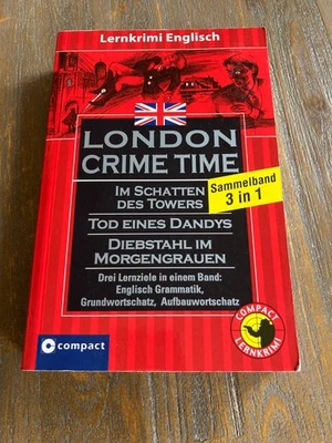 London Crime Time (Lernkrimi Sammelband): Englisch Grundwortschatz, Aufbauwortsc - Bild 1 von 3