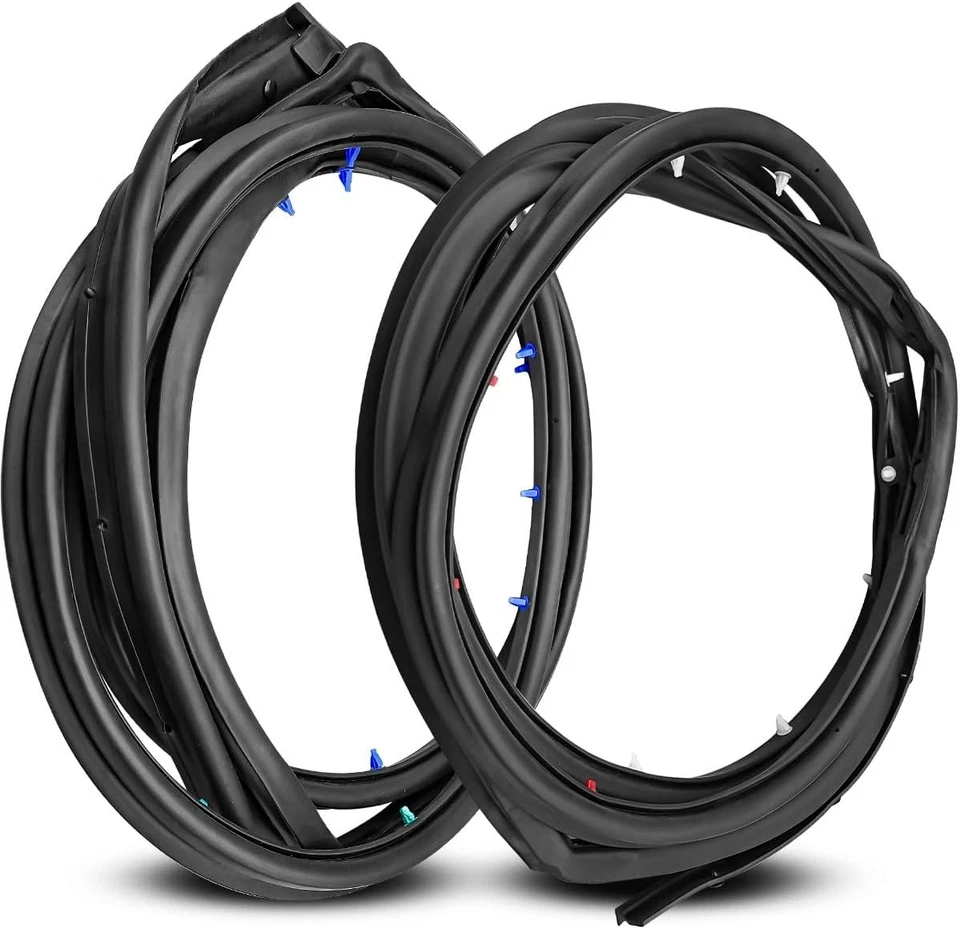 Par de sellos antideslizantes silenciosos para puerta trasera izquierda y derecha Nissan Sentra 2013-2019 Foto 1 de 4