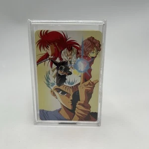 Yu Yu Hakusho playing poker cards 54 deck in Case Anime Vintage Collectible - Picture 1 of 10
