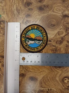 City Of Desert Hot Springs California Incorporated 1963 Patch - Picture 1 of 1
