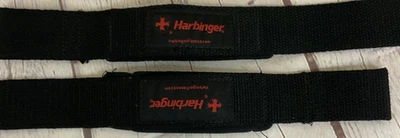 Harbinger Correas de Levantamiento Acolchadas Negro NeoTek Espuma Muñeca Acolchado Algodón Tejido Foto 1 de 4