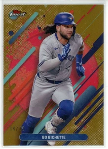 Topps Finest Bo Bichette #275 2025 refractor de oro raro/20 - Imagen 1 de 2