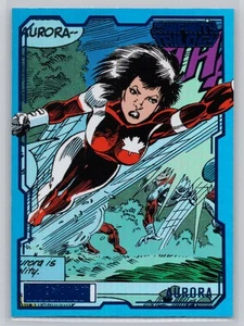 Aurora 2023 Upper Deck Allegiance: The Infinity Trilogy Rainbow Blue #80 - Imagen 1 de 2