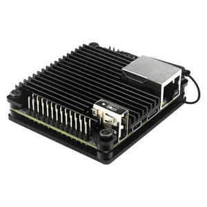 Aluminum + Acrylic Cooling Shell Passive Heatsink Case For Orange Pi Zero 2 W - Photo 1/8