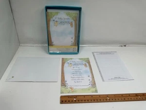American Greetings A Baby Shower Fill-In or Imprintable Invitations Stationery - Picture 1 of 9