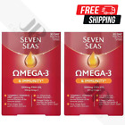 Seven Seas Omega-3 Vitamins For Immune System Support - 60 Capsules, 60 Tablets