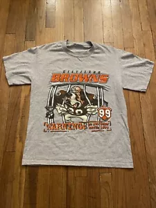 Vintage Cleveland Browns Countdown To 99 T-Shirt Herren Gr. L Nutmeg - Bild 1 von 7