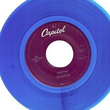 USA 1994 ROCK JUKEBOX BLUE RE 45 RPM THE BEATLES : SOMETHING + COME TOGETHER