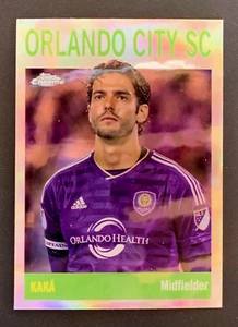 2024 Topps Chrome MLS #64T-4 | KAKÁ | Orlando City SC; '64 Topps Refr. Insert - Picture 1 of 2