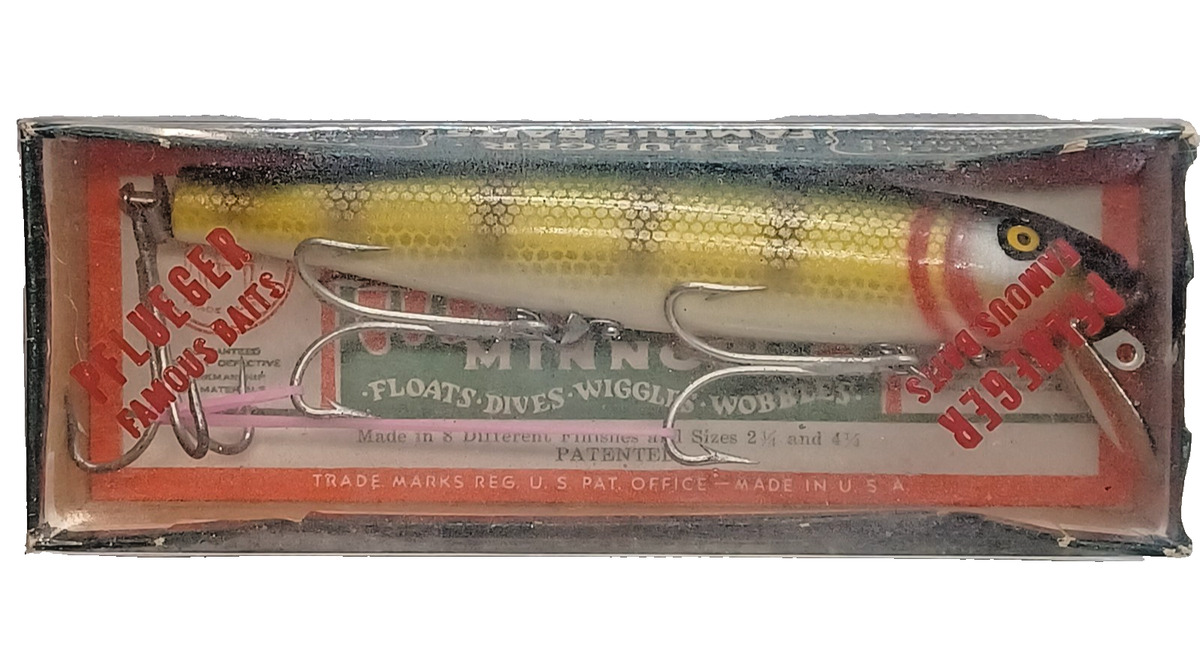 Pflüger Original Vintage Crankbait Vintage Fishing Lures for Pflüger Original Vintage Crankbait Vintage Fishing Lures for