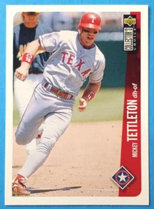 MICKEY TETTLETON 1996 Coll Choice MLB Baseball Card #346 RANGERS Ex+ DISCOUNTS ! - Picture 1 of 2