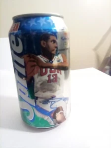 RARE HOF TIM DUNCAN #13 TEAM USA SPRITE SODA CAN EMPTY FREE SHIPPING - Picture 1 of 3