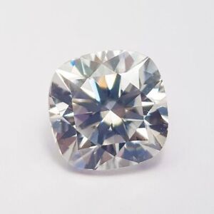 1.10CT 5mm Cushion Certified Natural Diamond VVS2 F Color White