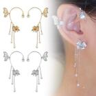 Earrings For Wedding Butterfly Tassel Style Zircon For Teen Earrings Girls N7S2