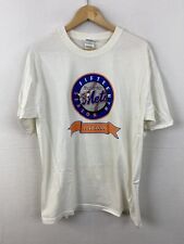 Binghamton Mets 1992-2006 Giveaway White T Shirt Gildan Large L VTG MLB NY Mets 