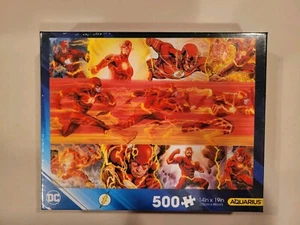 Aquarius DC Comics The Flash - 500 Piece New Superhero Jigsaw Puzzle Sealed NISB - Picture 1 of 12