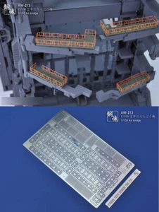 AW213 Modeling Upgrade Kit 1/100 Air Bridge For Militarily Science Fiction Model - Picture 1 of 4