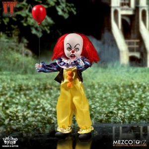 Mezco Toyz Living Dead Dolls presents IT 1990 PENNYWISE 10 inches Doll (NEW) - Picture 1 of 11