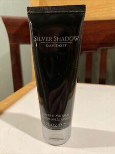 SILVER SHADOW FOR MEN BY DAVIDOFF AFTER SHAVE BALM  - 2.5 OZ/75 ML 