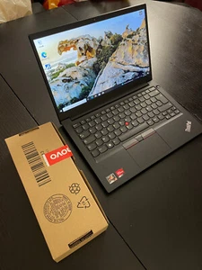 LenovoThinkPad E14 14" FHD,Ryzen 5 5500U 2.1GHz,RAM 16Go,SSD256Go Windows 10 pro - Foto 1 di 13