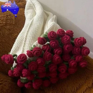 Flower Bouquet Blanket Material Package Crocheted Blanket Knitted Blanket - Picture 1 of 27