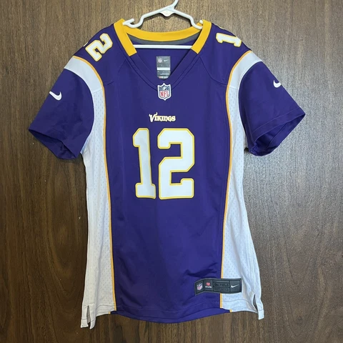 Minnesota Vikings Jersey Womens Medium Purple #12 Percy Harvin NFL Football Nike Cover