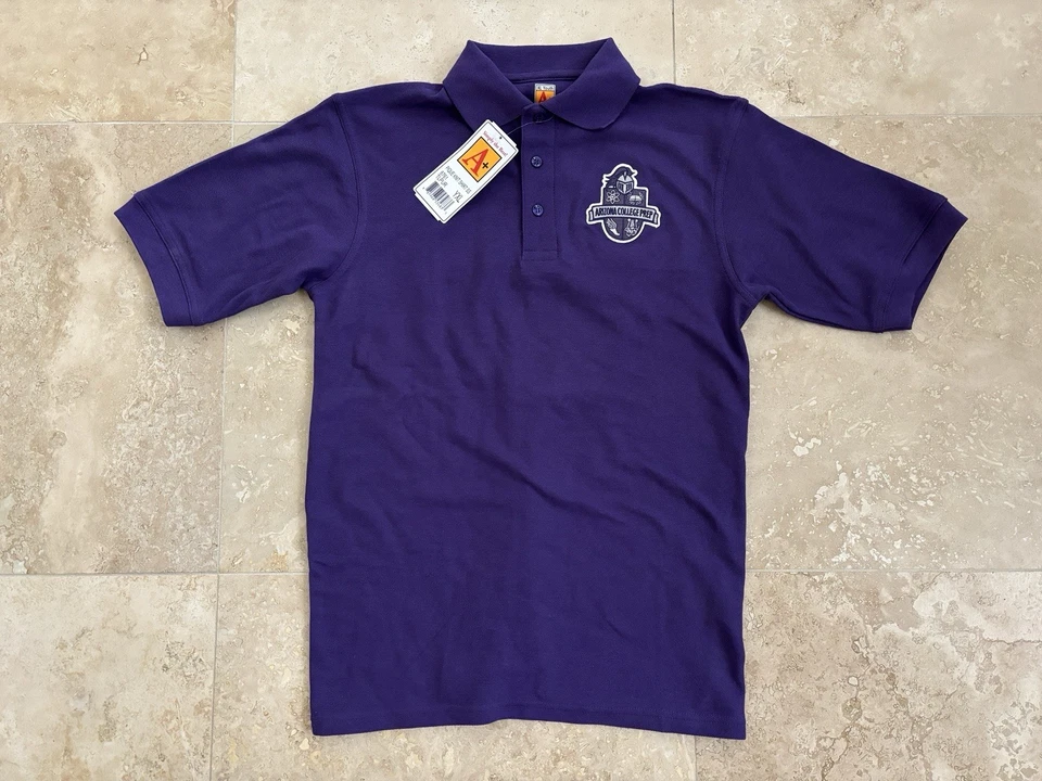 Camisa polo uniforme Arizona College Prep (ACP) (roxa) (YXL) - Imagem 1 de 1