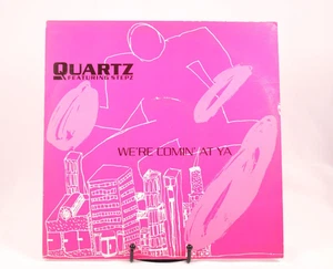 Quartz Featuring Stepz – We're Coming At Ya - 12" 45 RPM SINGLE - Imagen 1 de 2