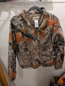 Outfitters Ridge RealTree Hardwoods Camo Hunting Jacket Hooded YOUTH XXL (18) - Picture 1 of 20