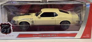 1/18 HIGHWAY 61 1970 FORD MUSTANG MACH 1 DIECAST ROAD RALLY CHAMP - Picture 1 of 8