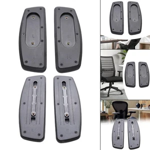 2x Office Chair Replacement Arm Pads Support Arms and Elbow Water Resistant - Picture 1 of 16